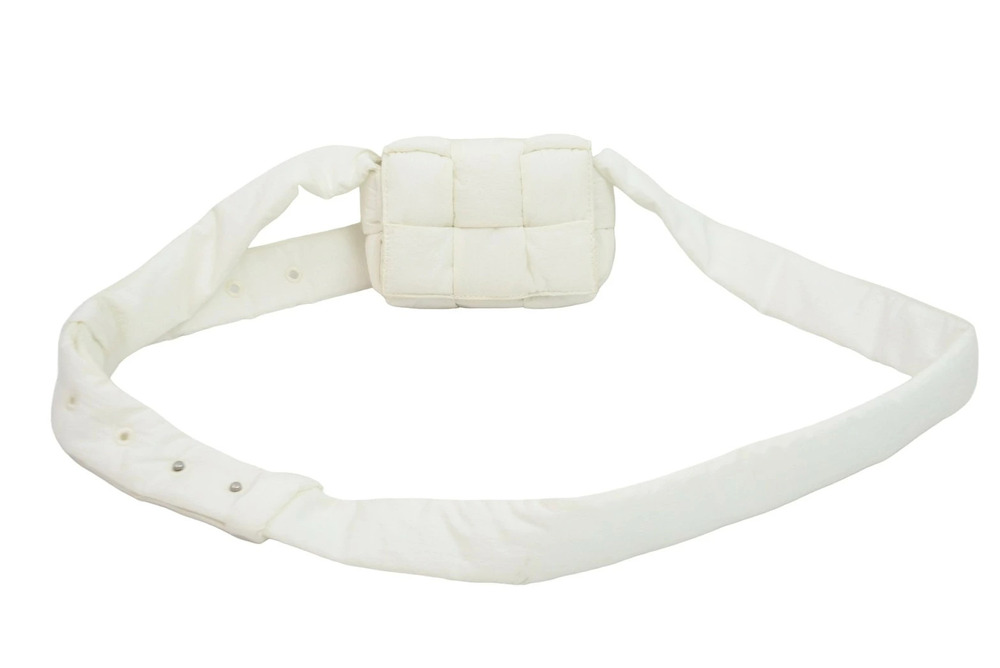 Bottega Veneta Shoulder Bag Cross Cassette White